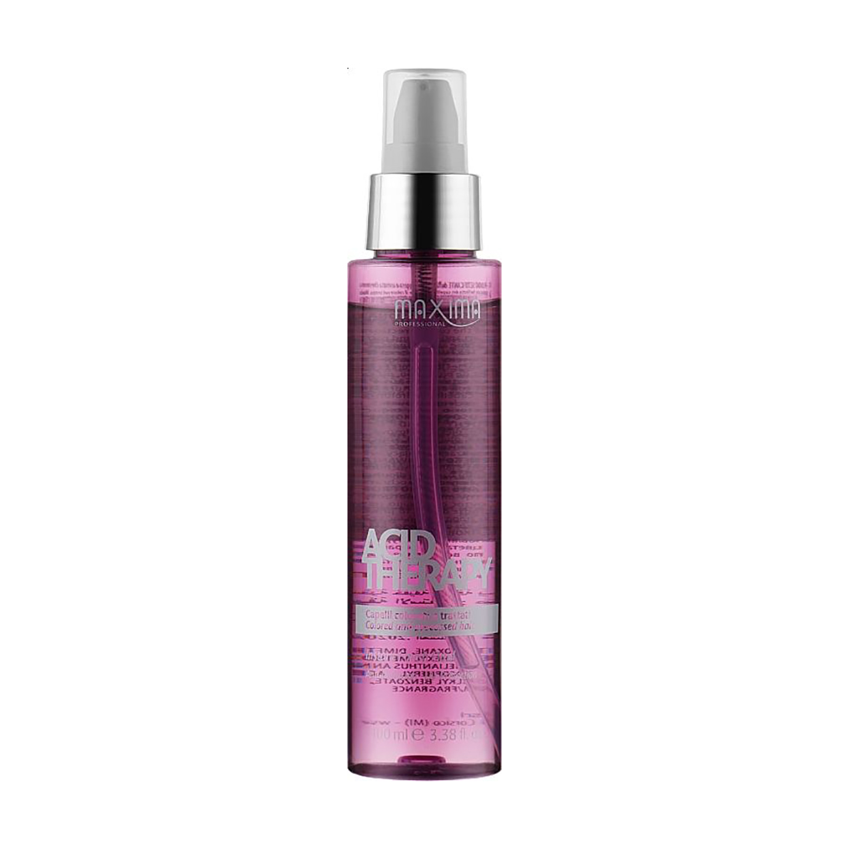 Флюїд для миттєвого захисту фарбованого волосся Maxima Professional Acid Therapy Instant Finish Fluid, 100 мл